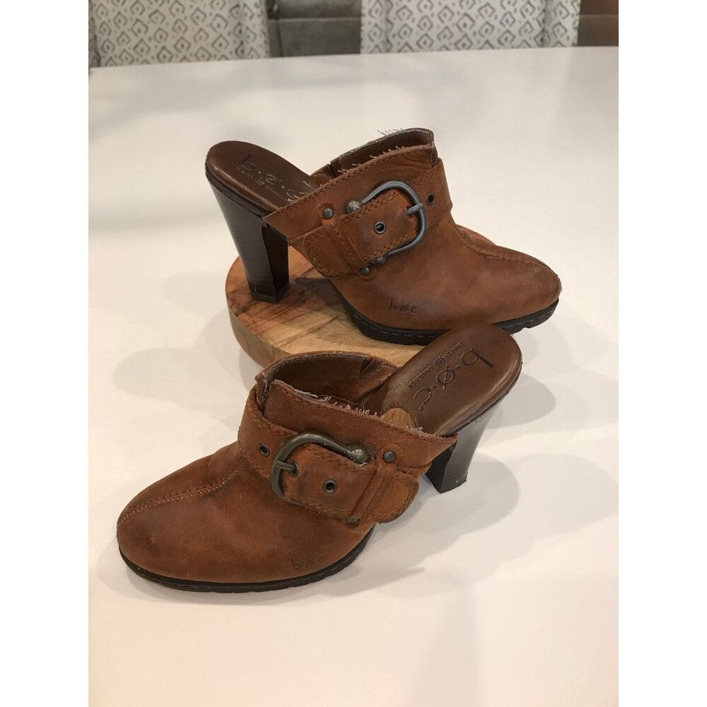 B.O.C. Born clog heels size 6